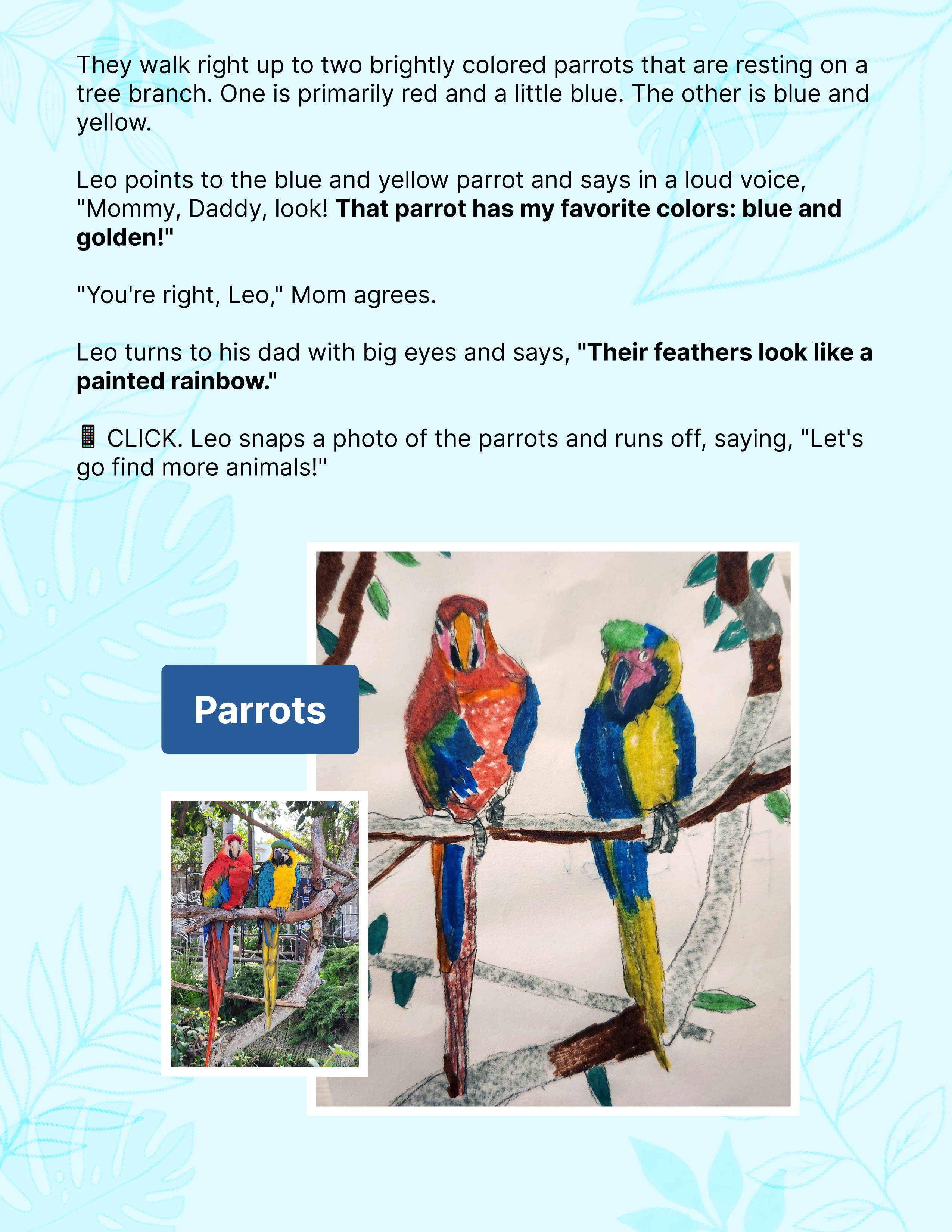 Leo's Zoo Trip Masterpiece (Digital Book)